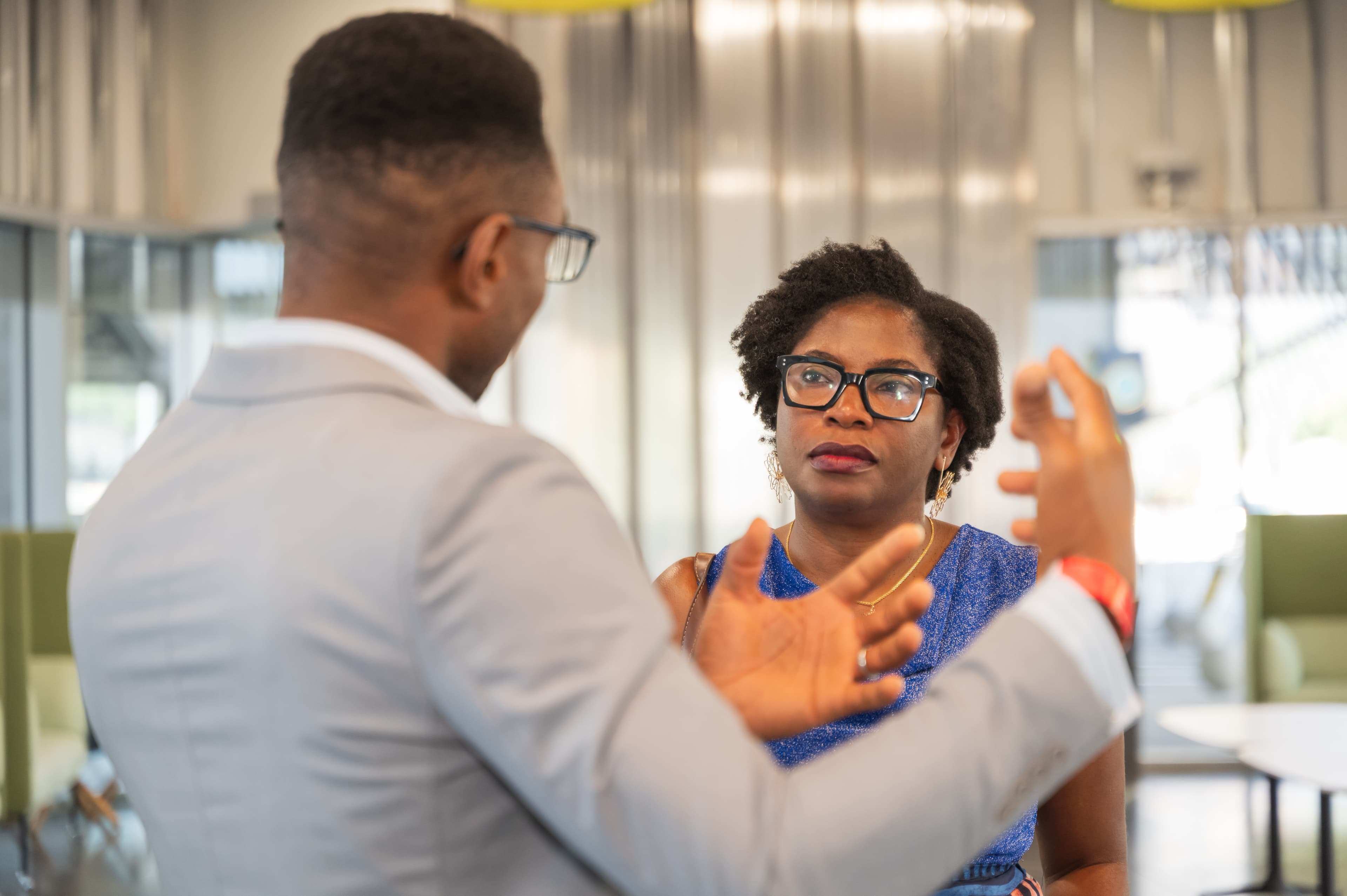 Private interview coaching session